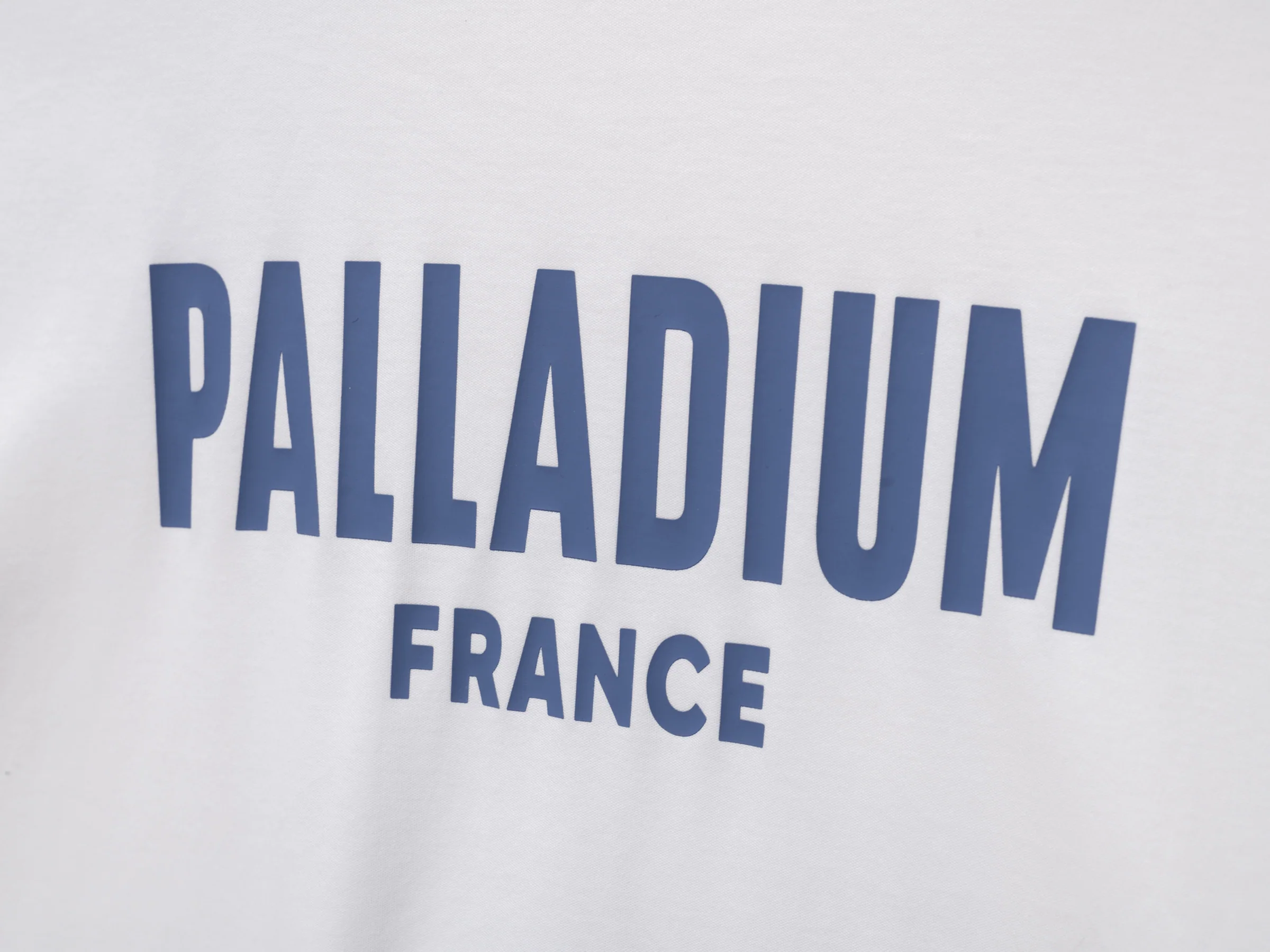 1710934-116 | UNISEX PALLADIUM FRANCE LOGO COTTON T-SHIRT | STAR WHITE - Image 4