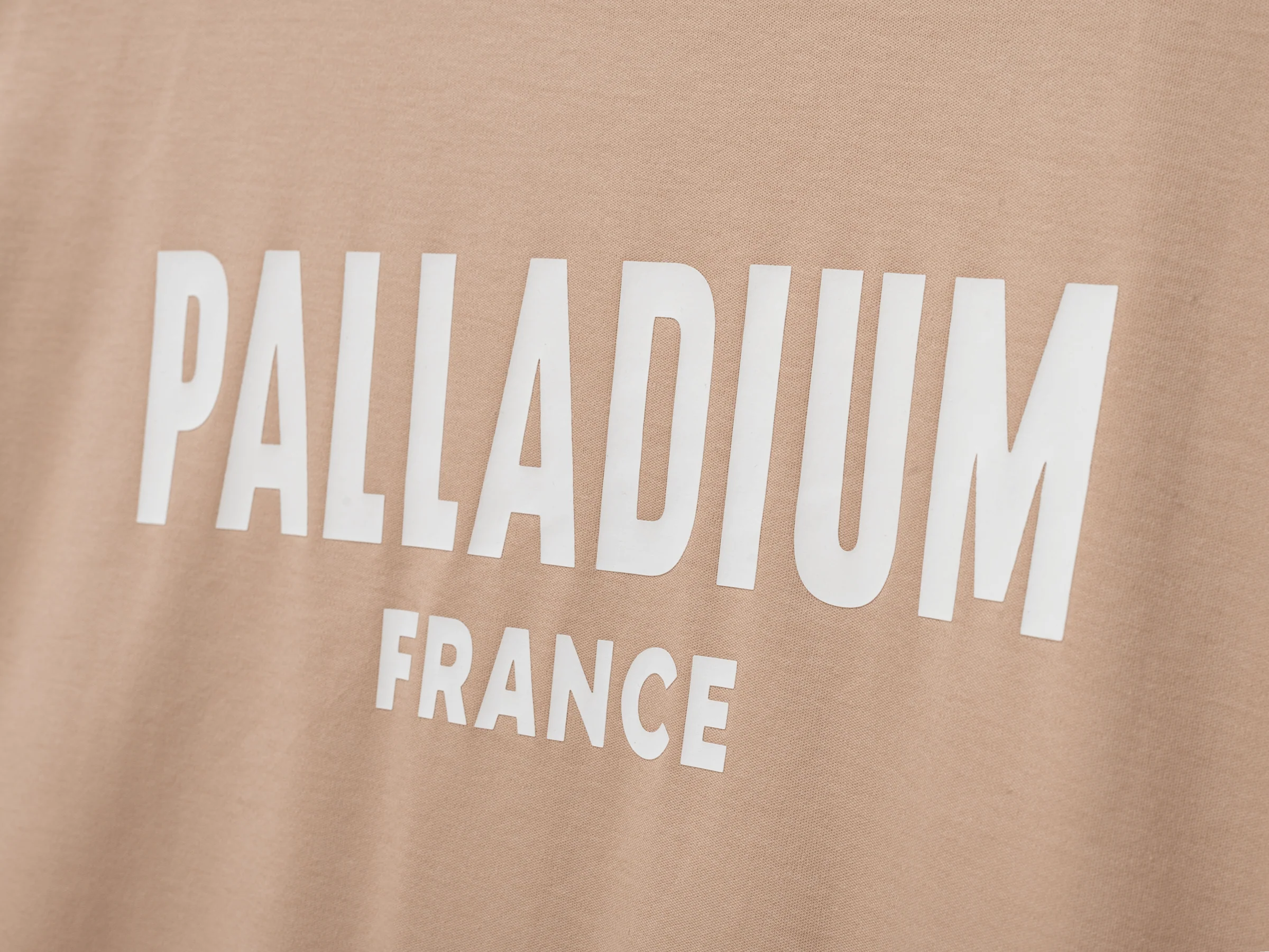 1710934-277 | UNISEX PALLADIUM FRANCE LOGO COTTON T-SHIRT | CUBAN SAND - Image 4