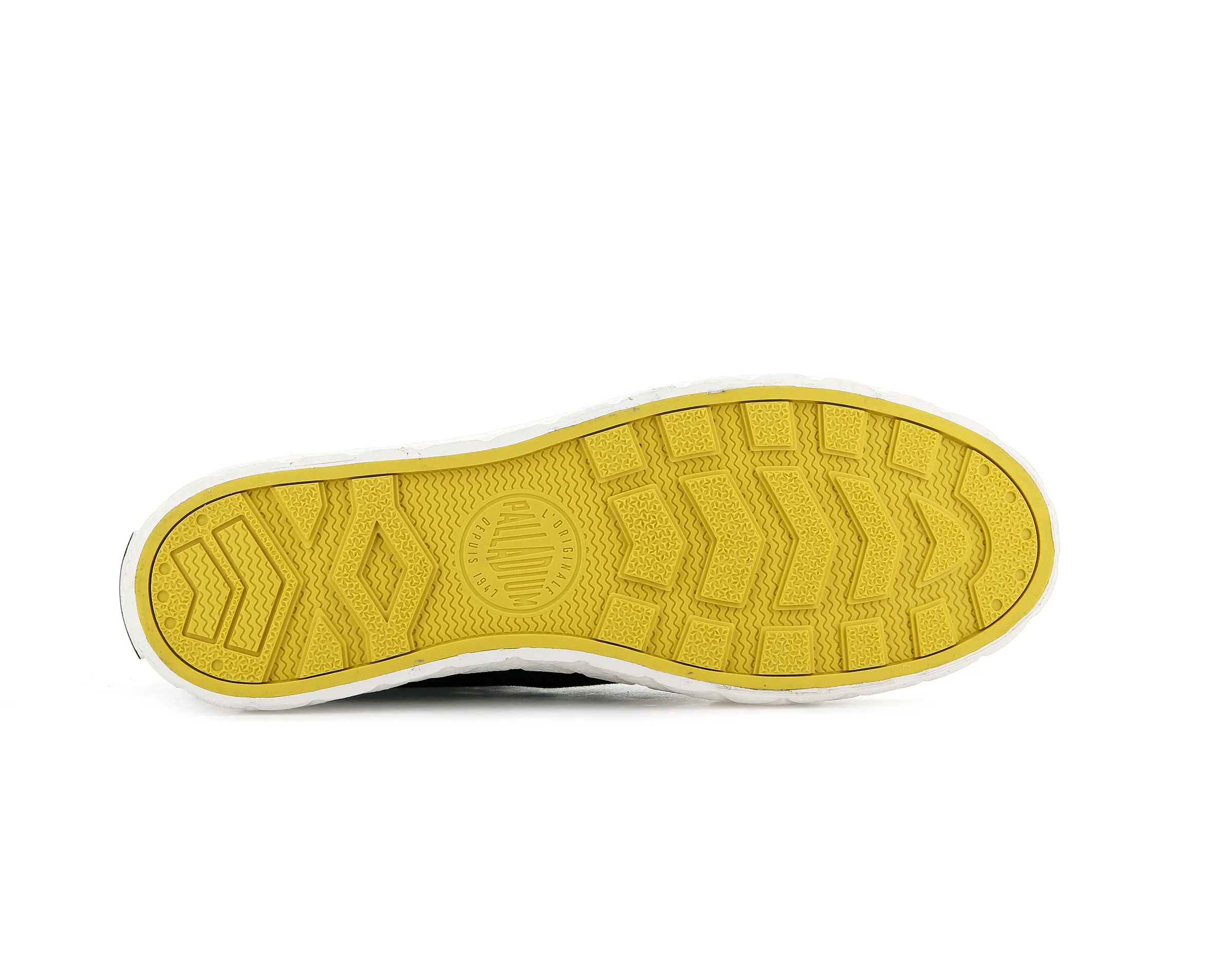 77015-030-M | PALLA ACE CANVAS MID | BLACK/MASHMALLLOW - Image 4